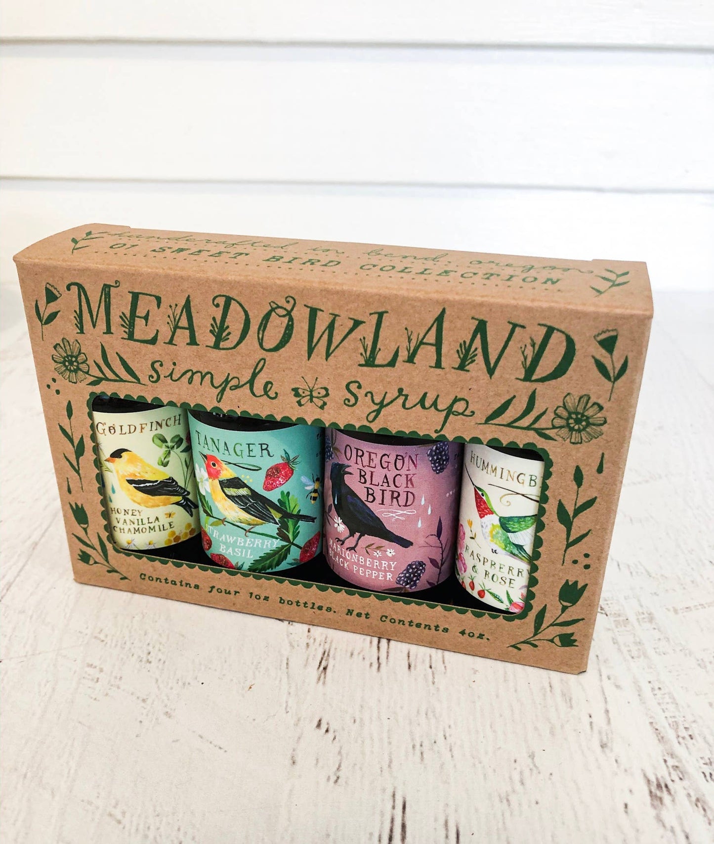 SWEET BIRD Collection Simple Syrup by Meadowland Syrup