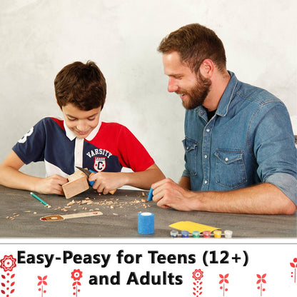 Dala Horse Carving Kit - Complete Starter Whittling