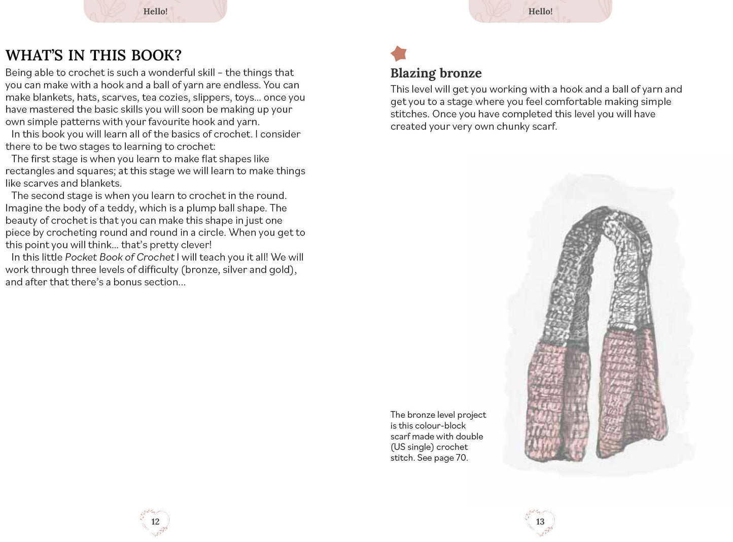 Pocket Book of Crochet: Mindful Crafting for Beginners: Mindful Crafting for Beginners