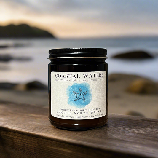 Coastal Waters Candle | Ocean Inspired | Beach Vibes | Soy