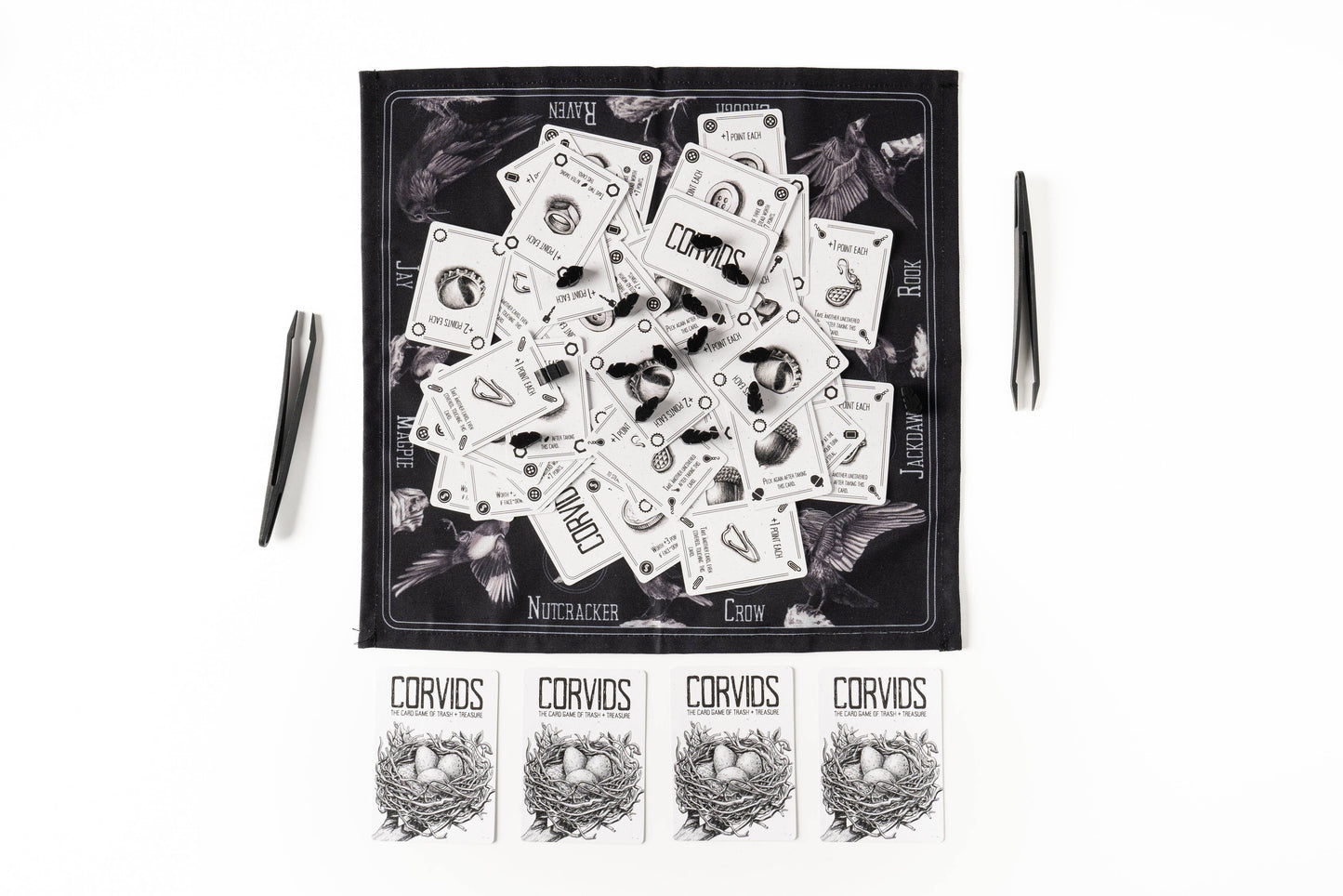 Corvids: The Card Game of Trash + Treasure by Jasper Beatrix