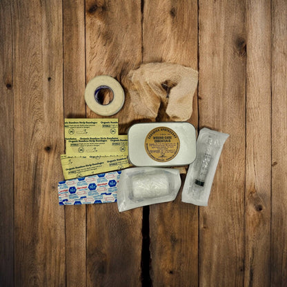 Field & Forest Fold Herbal First Aid Kit, Made by Ecozoica Apothecary