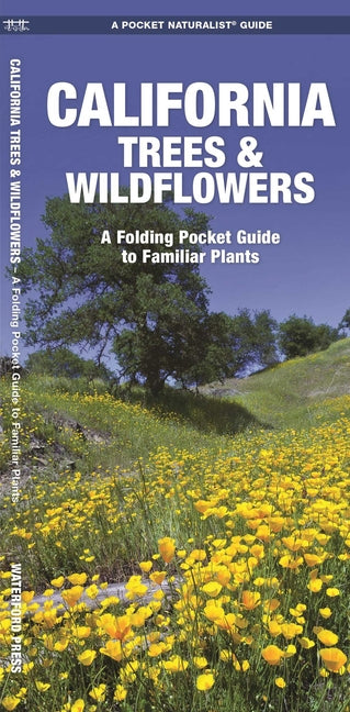 California Trees & Wildflowers: A Folding Pocket Guide to Familiar Plants